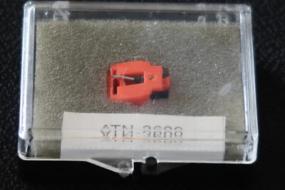 AUDIO TECHNICA ATN 3600 SUBSTITUIÇÃO DIAMANTE STYLUS DSC 786K EM VERMELHO NÃO USADO NA CAIXA - Imagem 1 de 4