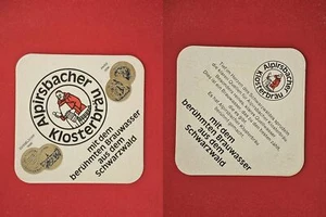 Alpirsbacher Schwarzwald Brauerei Bierdeckel Bierfilz Coaster Beermat - Picture 1 of 1