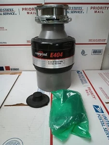 EVERGRIND GARBAGE DISPOSAL 3/4HP HEAVTY DUTY E404 NEW OTHER FAST / FREE SHIPPING - Picture 1 of 6