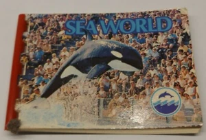 Mini libro de postales de recuerdo de viaje California Sea World San Diego - Imagen 1 de 2