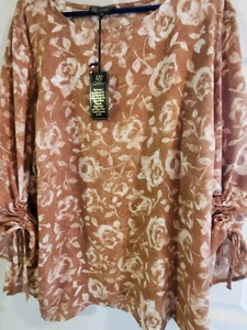 DG2 Diane Gilman Top 2X- New With Tags - Picture 1 of 5