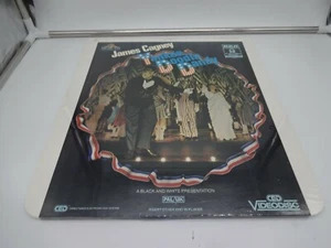 Yankee Doodle Dandy new Movie film CED Video Disc Pal UK EX SHOP - Imagen 1 de 3