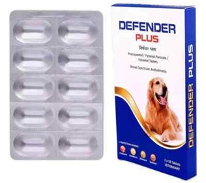 Medfly Healthcare Defender Plus Dewormer 10 Tablets For Dogs of All Life Stages. - Picture 1 of 9