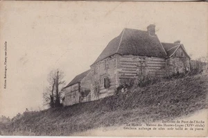 CPA  --  ENVIRONS DE PONT DE L ARCHE  MANOIR MAISON DES HAUTES LOGES   870.C - Picture 1 of 1