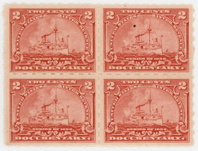 US Rev Scott #R164p Block of 4 | Mint NH | VF Very Fine - Image 1 of 2