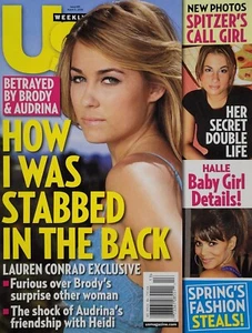 LAUREN CONRAD "THE HILLS" March 2008 US WEEKLY Magazine HALLE BERRY - Picture 1 of 1