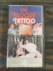 Ocean Shores VHS The Bloody Tattoo The Loot 1987 VHS Kung Fu Martial Arts - Picture 1 of 4