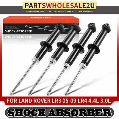 Amortiguador delantero y trasero 4 piezas para Land Rover LR3 2005-2009 LR4 2010 2011-2016 Foto 1 de 4