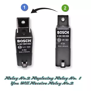 350-Jeep Dodge Diesel 9-Pin Glow Plugs Relay Bosch 0281003040 4-Zyl. 05033351AA - Picture 1 of 10