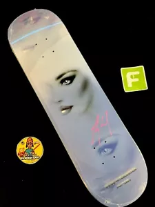 RARO FIRMADO Yuto Horigome Azul April Modelo Pro Tabla de Monopatín Rosa AUTÓGRAFO - Imagen 1 de 7