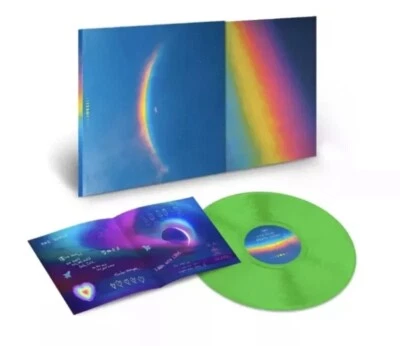 Coldplay - Moon Music. Ltd Green Numbered Vinyl 12" LP Album Signed Print NEW — 第 1/3 张图片
