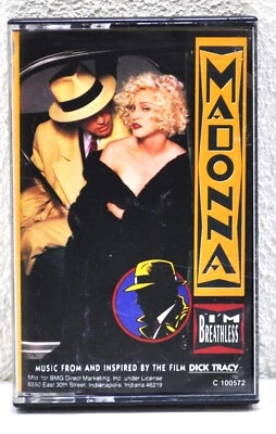 MADONNA  "I'm Breathless"   1990  Cassette   Sire  26209-4 Foto 1 de 4