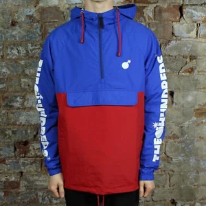 The Hundreds Dell 2 Anorak Jacket Coat Brand New in Blue in Size S,M,L,XL - Picture 1 of 8