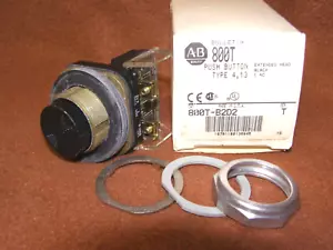 NEW Allen Bradley 800T-B2D2 Extended Head Momentary Push Button 1NC Contact - Picture 1 of 1