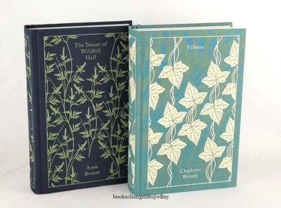 THE TENANT OF WILDFELL HALL & VILLETTE by Anne & Charlotte Bronte 2-Book Set NEW Foto 1 de 4