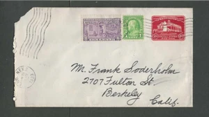 1933 10c Special Delivery On 1st Class Letter W/Backstamp - Picture 1 of 1
