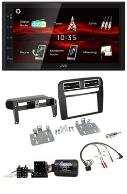 JVC USB Bluetooth Lenkrad DAB 2DIN Autoradio für Fiat Grande Punto 06-09 schwarz - Bild 1 von 4