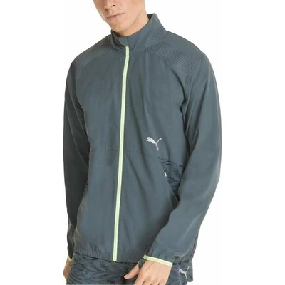 Puma Ultraweave S FSTR Mens Running Jacket Grey Run Breathable Reflective - Image 1 of 4