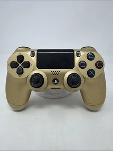 Controlador Sony DualShock 4 dorado OEM PlayStation 4 PS4 probado y funciona - Imagen 1 de 12