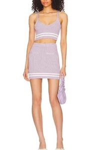 NWT Lovers + Friends Alize Skirt Tank Set In Lilac Medium E37 - Picture 1 of 10