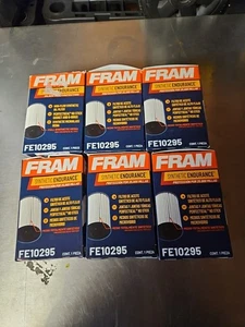 6 New FRAM FE10295 Synthetic Endurance Oil Filters  - Picture 1 of 5