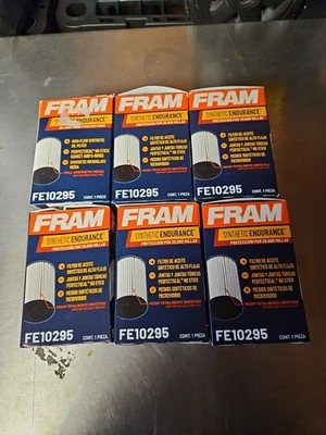 6 New FRAM FE10295 Synthetic Endurance Oil Filters  - Image 1 of 4