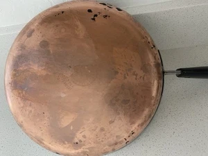 Revere Ware Copper Bottom Skillet Stainless Steel - Picture 1 of 4