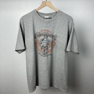Vintage Grumpy’s Choppers Mean Machines Motorrad Disney T-Shirt XL Grunge Punk - Bild 1 von 5