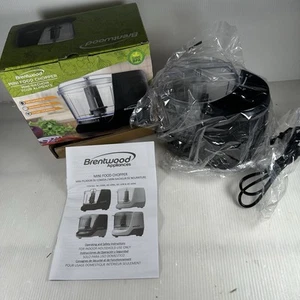 Brentwood MC-109BK: 1.5-Cup Mini Food Chopper - Black New In Box - Picture 1 of 7