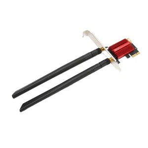 AX210 Pro WIFI 6E PCIE Card 2.4GHz 5GHz 6GHz Bands MU MIMO Technology Plug An FY - Afbeelding 1 van 22