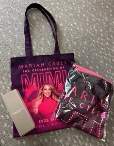 Mariah Carey Japan Tour 2025 Live Limited Goods Set Tote Bag Bottiglia Coperta - Foto 1 di 12