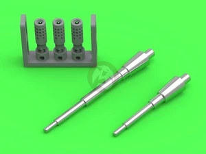 Master 1/32 20mm Gun Barrels w/Muzzle Brakes for Douglas A-4 Skyhawk AM-32-131 - Picture 1 of 1