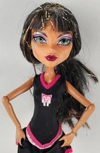 Mattel Monster High Fearleading Cleo De Nile Puppe Cheerleading #221 OHNE STÄNDER GEBRAUCHT, IN EINWANDFREIEM ZUSTAND - Bild 1 von 11