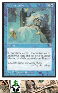 1996 Magic The Gathering Mirage # Dream Cache - - Picture 1 of 2