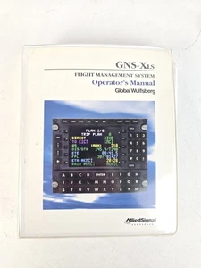 Global Wulfsberg GNS-XLS Sistema de Gestión de Vuelo Manual del Operador AlliedSignal - Imagen 1 de 10