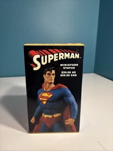 1998 Superman Porcelain Miniature Statue (Bowen) #2175/5000 - Picture 1 of 6