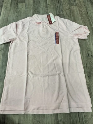 Polo Merona The Ultimate para hombre rosa claro grande y alto nuevo con etiquetas talla grande Foto 1 de 4