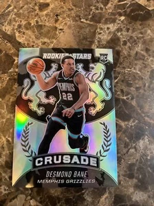 Desmond Bane 2020-21 Panini Chronicles Crusade Silver Prizm RC #525 Memphis - Picture 1 of 4