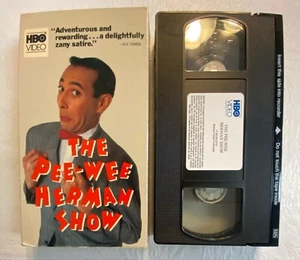 The Pee-Wee Herman Show VHS Cassette Tape 1981 HBO Video Paul Reubens - Picture 1 of 2