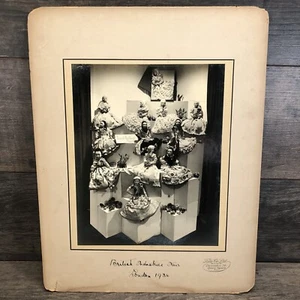 Fotografía Original Vintage Muñecas Norah Wellings 1934 Feria de Industrias Británicas - Imagen 1 de 17