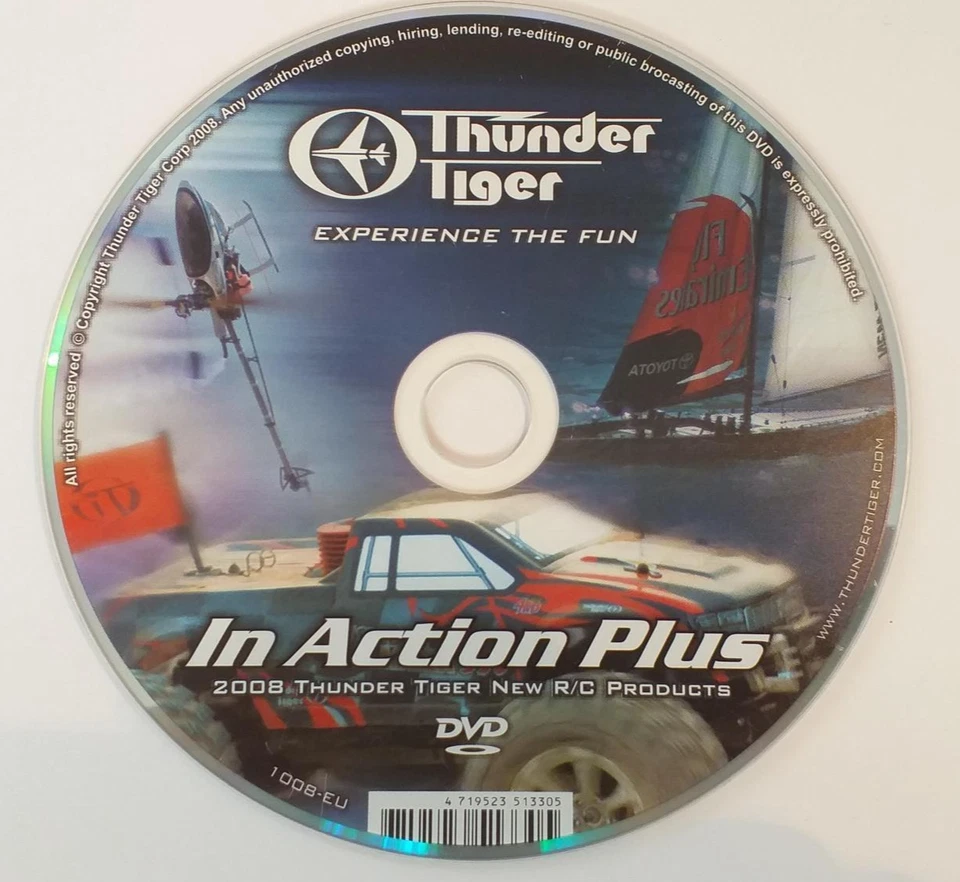 Thunder Tiger Modelle in Aktion DVD  RC-Modellbau DVD C-013 - Bild 1 von 1