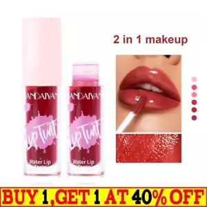 2 in 1 Waterproof and Long Lasting Water Glossy Stain, Lip Tint, Matte Finish - Picture 1 of 18