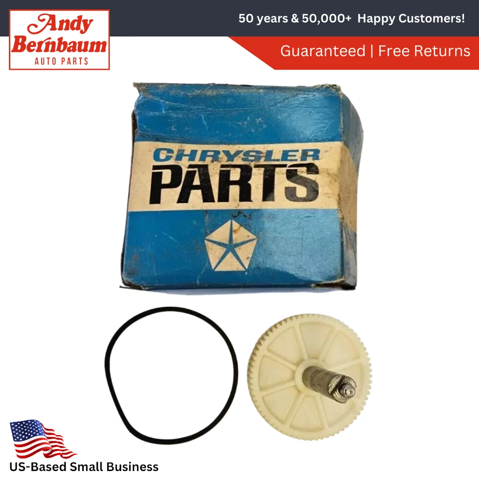 1965 Plymouth Dodge C-корпус переменной скорости стеклоочиститель мотор передач и прокладка 2584976 новый из старых запасов - Изображение 1 из 3