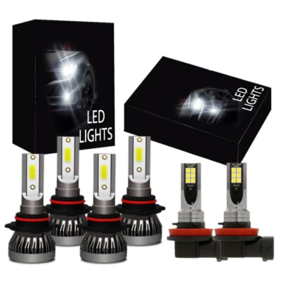 Faros LED delanteros blancos para Honda Odyssey 2006-2009 Foto 1 de 4