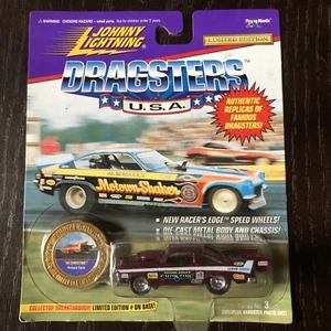 JOHNNY LIGHTNING DRAGSTERS USA 58 Motown Shaker AL Bergler Christine raro 1:64 - Foto 1 di 6