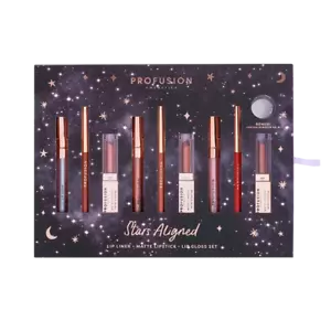 Profusion Cosmetics Star Aligned Lip Set-Liners,Lipstick,Lip Gloss - Picture 1 of 6