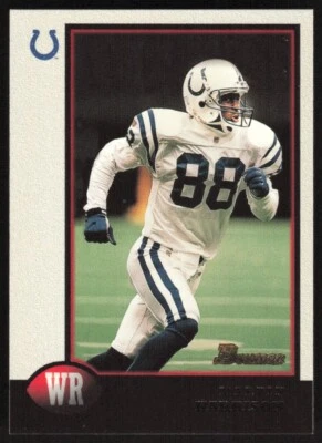 1998 Bowman Football Marvin Harrison #87 Indianapolis Colts - Image 1 of 2