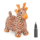 skippy dier giraf - met hoes - bpa-vrij - tot 50 kg - skippy beest - kinderen