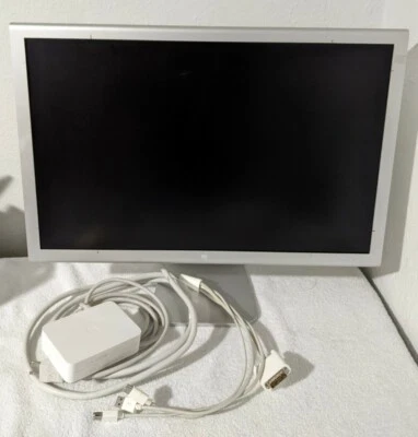 Apple Cinema HD Display A1082 21" LCD Monitor & Charger PARTS ONLY! - Image 1 of 4