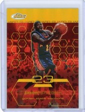 2002-03 Topps Finest Basketball Gold Refractor #12 Jason Richardson #21/25